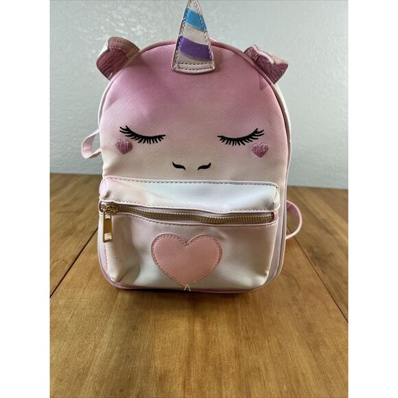 Under One Sky Mini Unicorn Backpack Purse - Picture 1 of 8